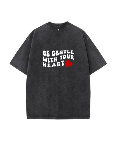 DANA Be Gentle With Your Heart T-Shirt - Black