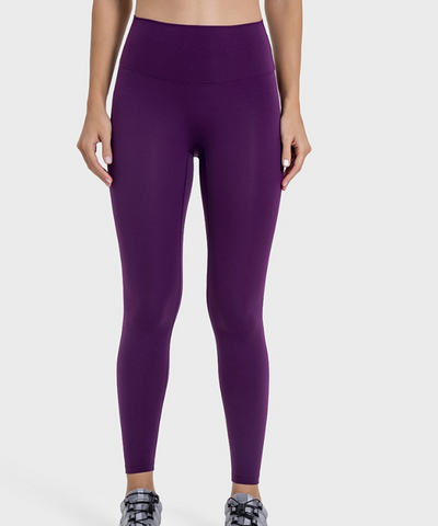 Valencia Leggings - Aubergine